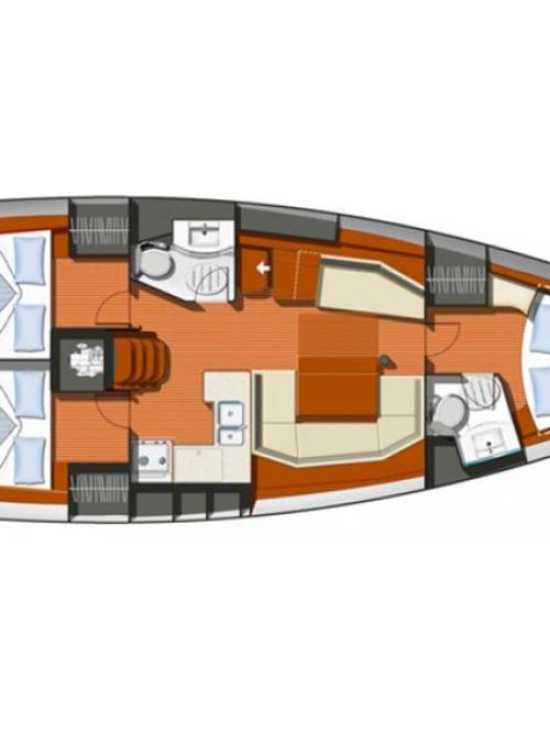 Boat STELLA (Sun Odyssey 42i)