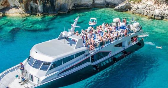 Royal cruise around Zakynthos island