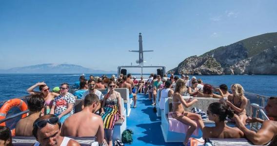 Royal cruise around Zakynthos island