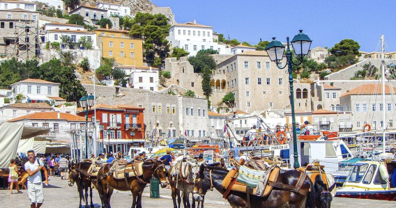 Excursions in Beautiful Greece weekly program