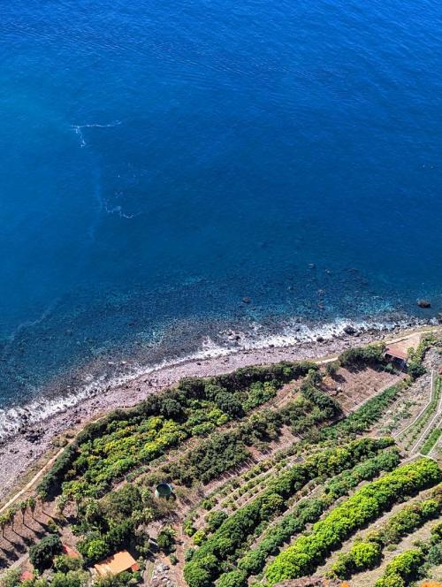 Fajã under the Skywalk