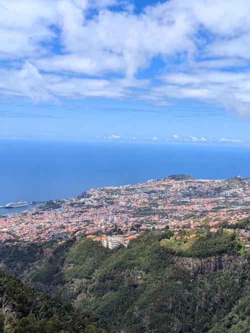 Terreiro da luta view over Funchal