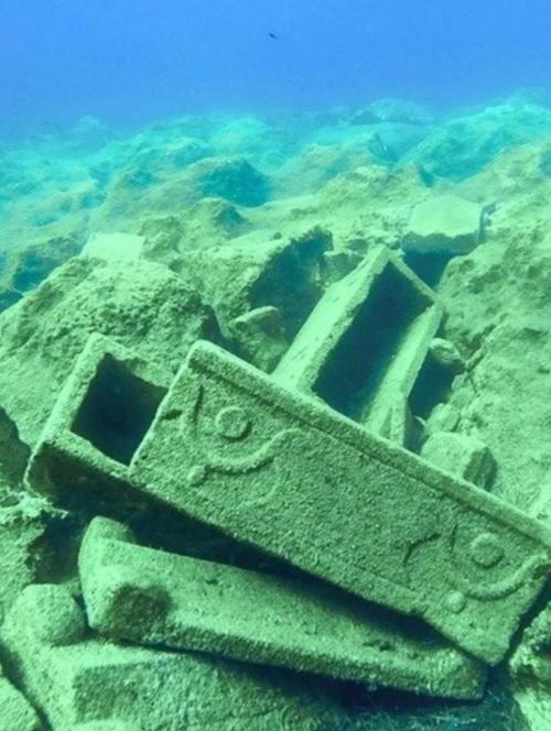 Shipwreck of Sarcophagi (dated to the 3rd century AD)