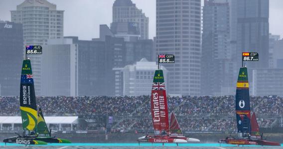SailGP NYC Viewing Charter – On the Water Finish Line Access