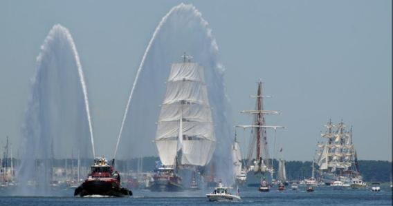 Sail 4th 250 Schooner Parade – Front Row Harbor Experience (July 3 and 5-8, 2026)
