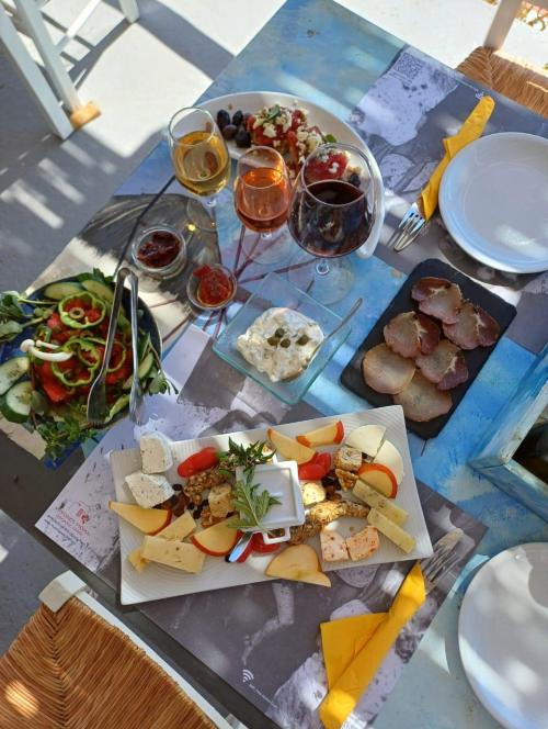 Wine Tasting&Traditional Appetizers in Local Farm,Mykonos Greece