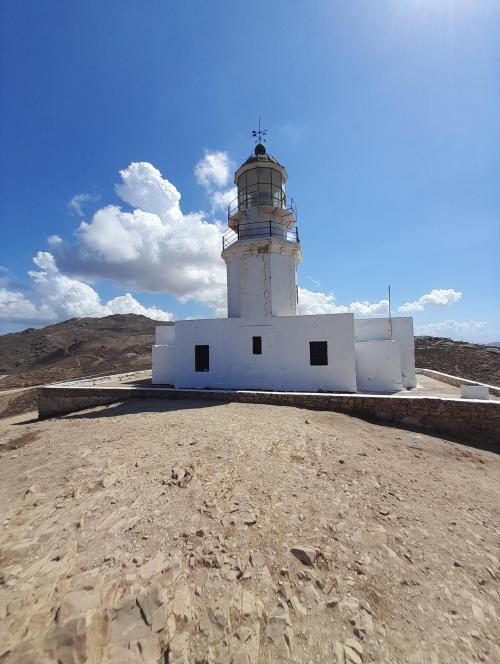 Armenistis Lighthouse, Mykonos Greece