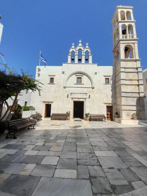 Monastery of Panagia Tourliani, Ano Mera Mykonos Greece