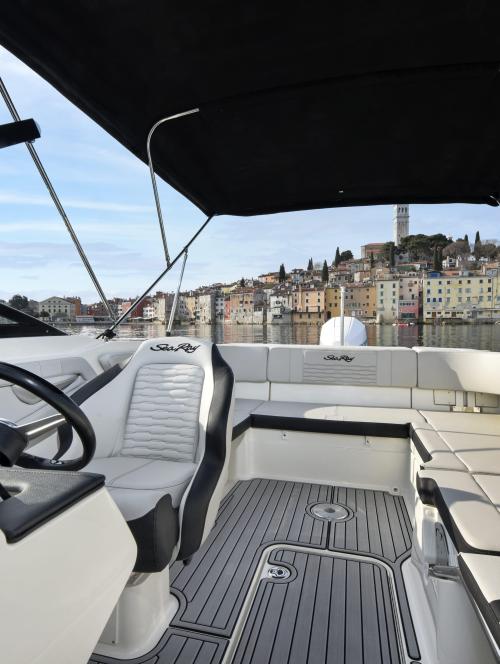 Sea Ray mostly used for bigger groups (6-12 people)