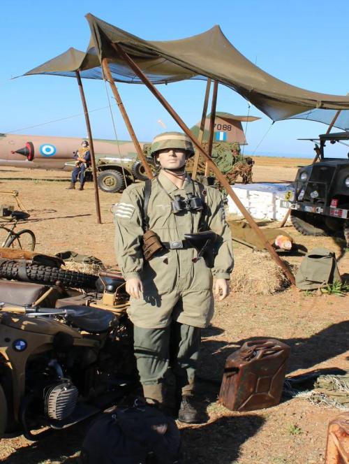 Maleme Airfield with War Memorabilia