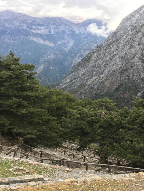 Samaria Gorge in Chania Crete