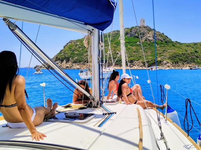 FULL DAY Morning Private Boat Villasimius