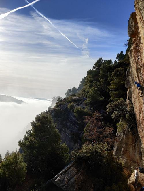 Climbing in Siurana